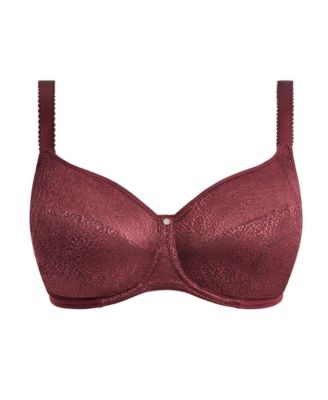 Plus Size Demure Underwire Moulded Non Padded Bra