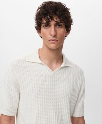 Men's Cotton Knitted Polo Shirt