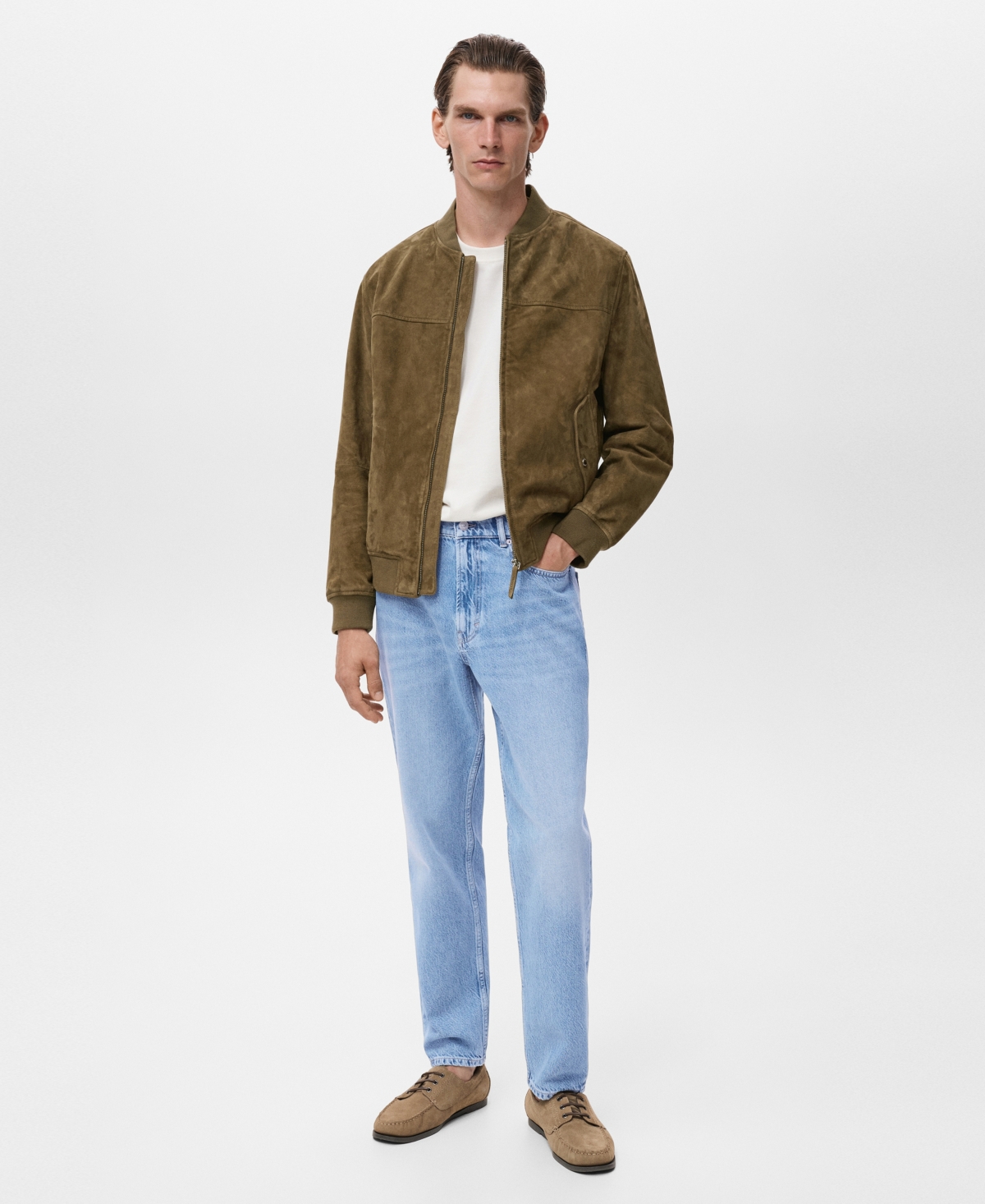Mango Men's Lori Tapered-fit Jeans In Blue