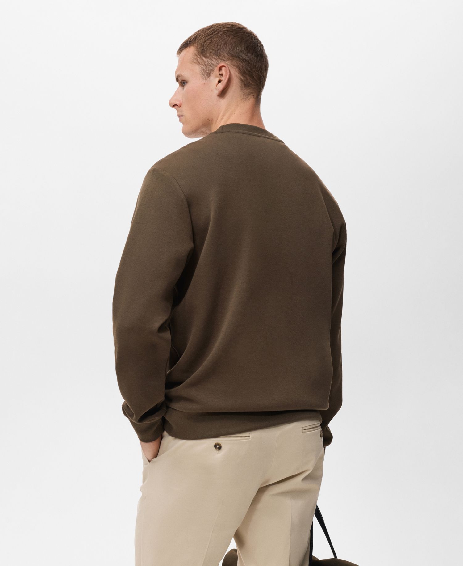 Men's Regular-Fit Cotton Sweatshirt