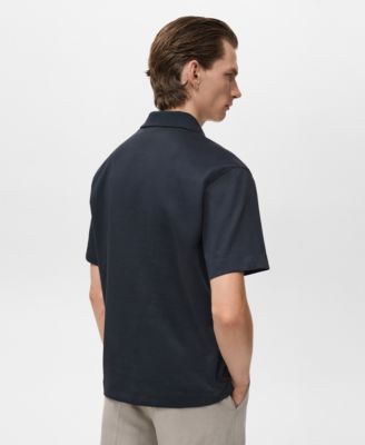 Men's Relaxed-Fit Cotton Polo Shirt