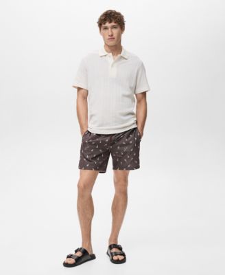 MANGO - Men's Sailboat Print Swimsuit