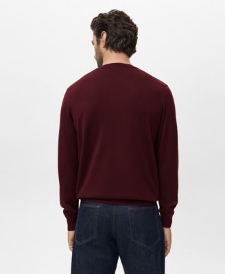 Men's Wool Round-Neck Sweater