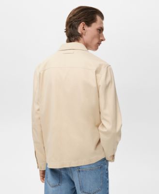 Men's Pockets Lyocell Cotton Jacket
