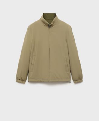 Men's Quilted Water-Repellent Reversible Jacket