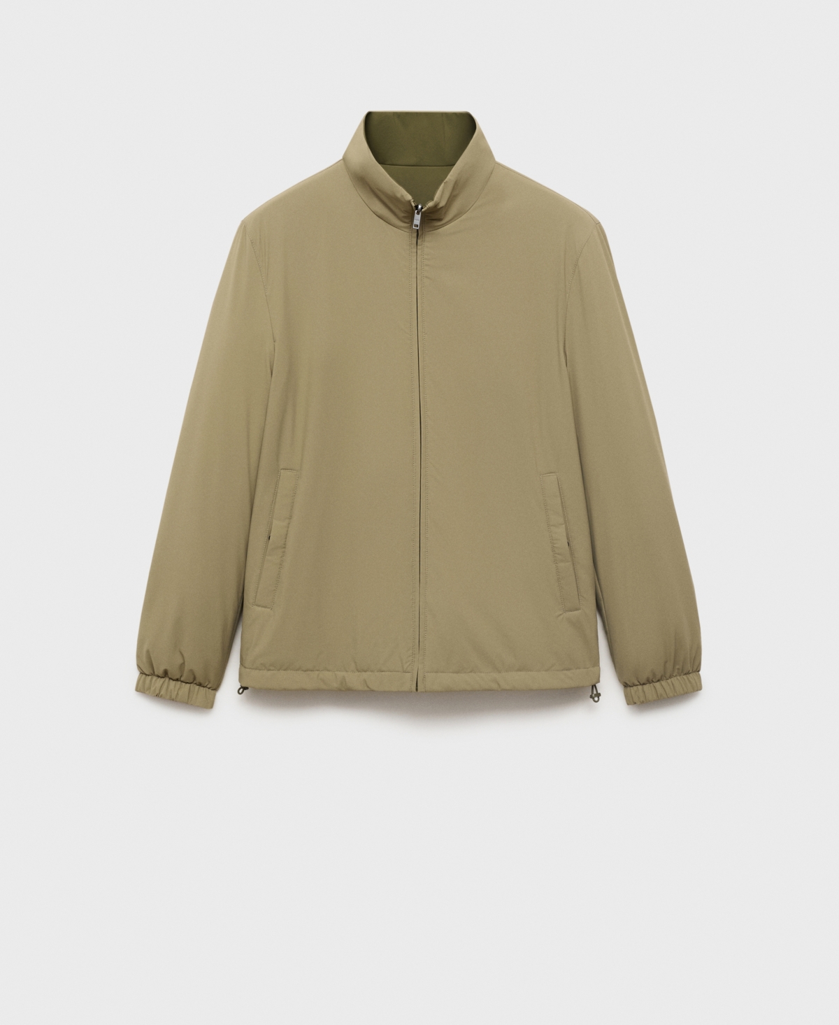 Mango Men's Quilted Water-repellent Reversible Jacket In Multi