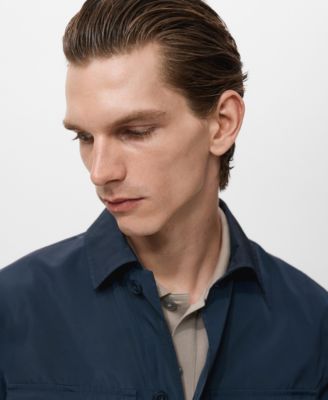 Men's Pockets Water-Repellent Jacket