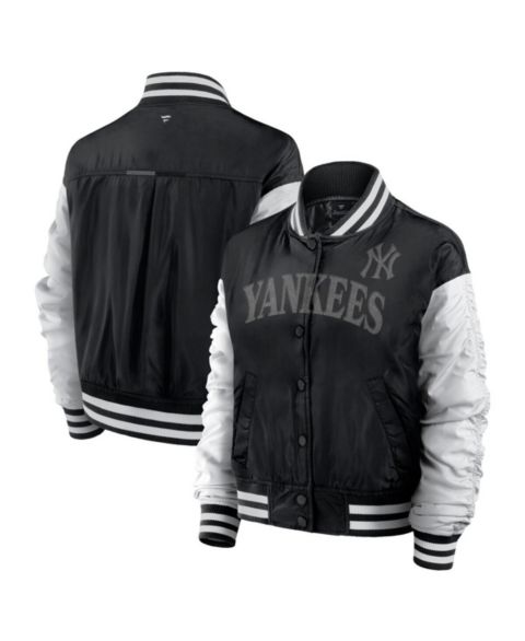 Женские куртки Fanatics Black New York Yankees Elements Wave Full-Snap Jacket
