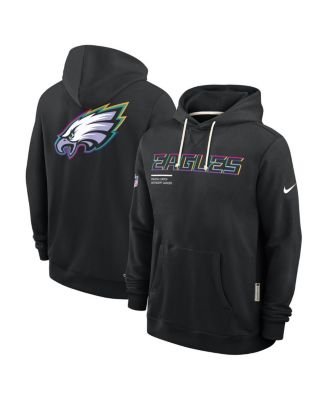 Nike - Men's Black Philadelphia Eagles 2025 NFL Crucial Catch Sideline Standard Issue Dri-FIT Hoodie