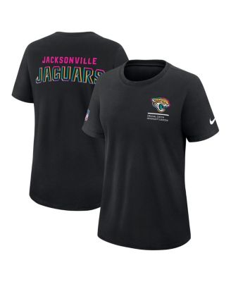 Women's Black Jacksonville Jaguars 2025 NFL Crucial Catch Tri-Blend Dri-FIT T-Shirt