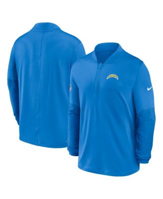 Men's Powder Blue Los Angeles Chargers Sideline Dri-FIT Half-Zip Pullover Sweatshirt