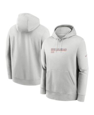Nike - Men's Gray Chicago Bears Edge Pack French Terry Club Pullover Hoodie