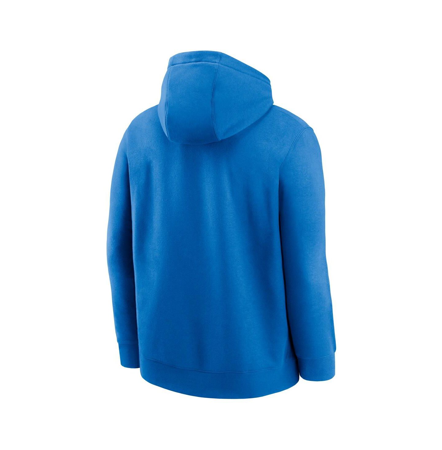 Мужское худи Nike Blue Detroit Lions Club Fleece Pullover — фото 3