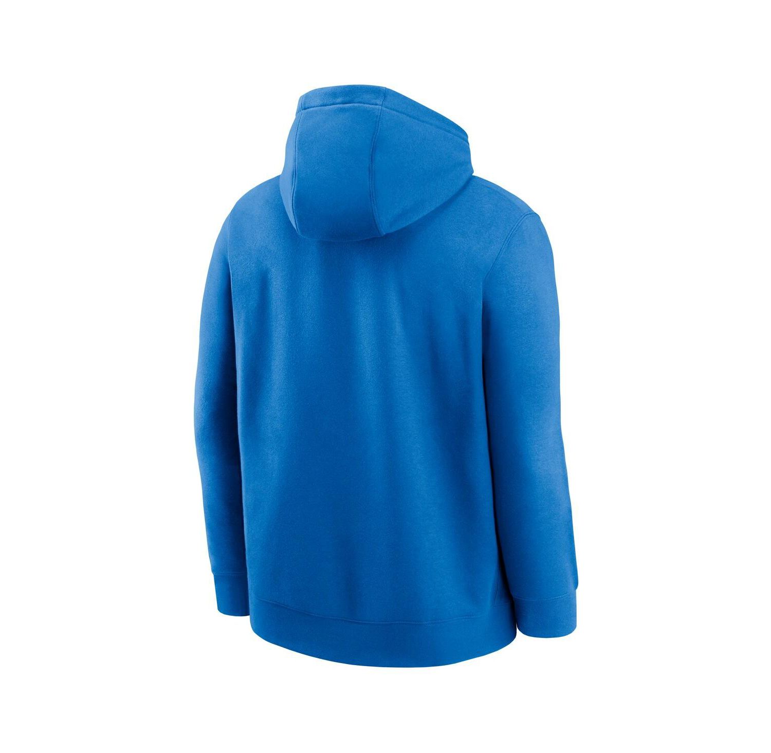 Men's Blue Detroit Lions Club Fleece Pullover Hoodie