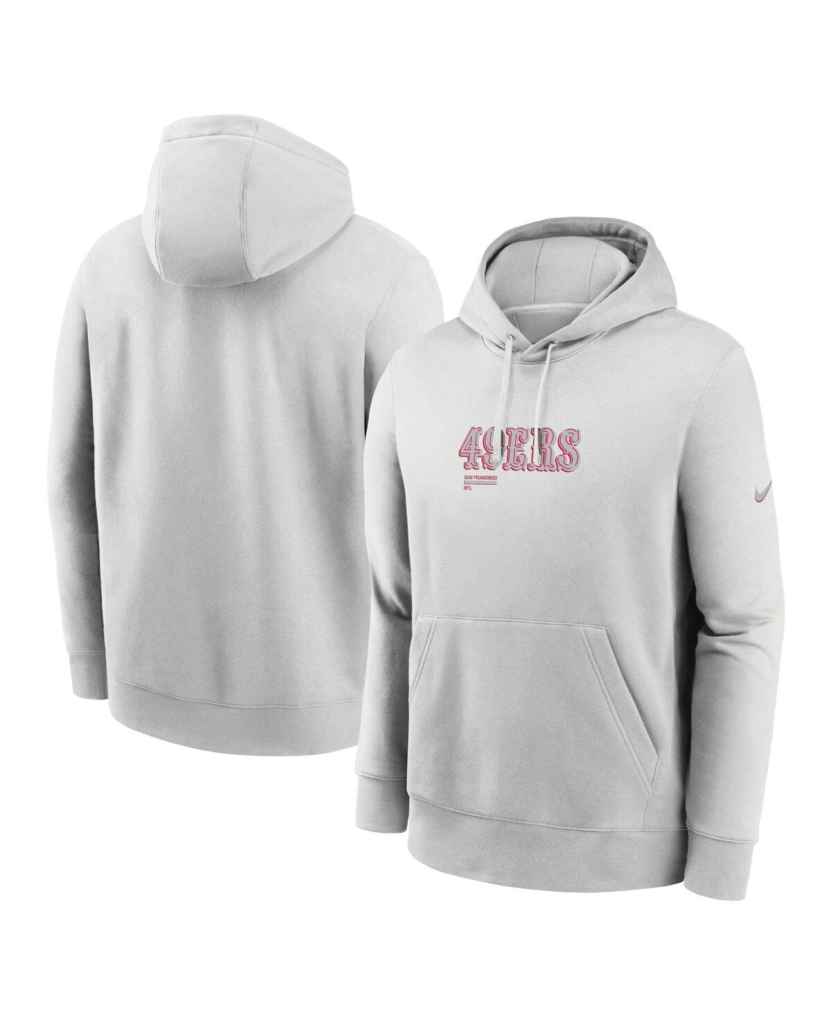 Nike San Francisco 49ers Slot Receiver Club  Men's Nfl Pullover Hoodie In Gray