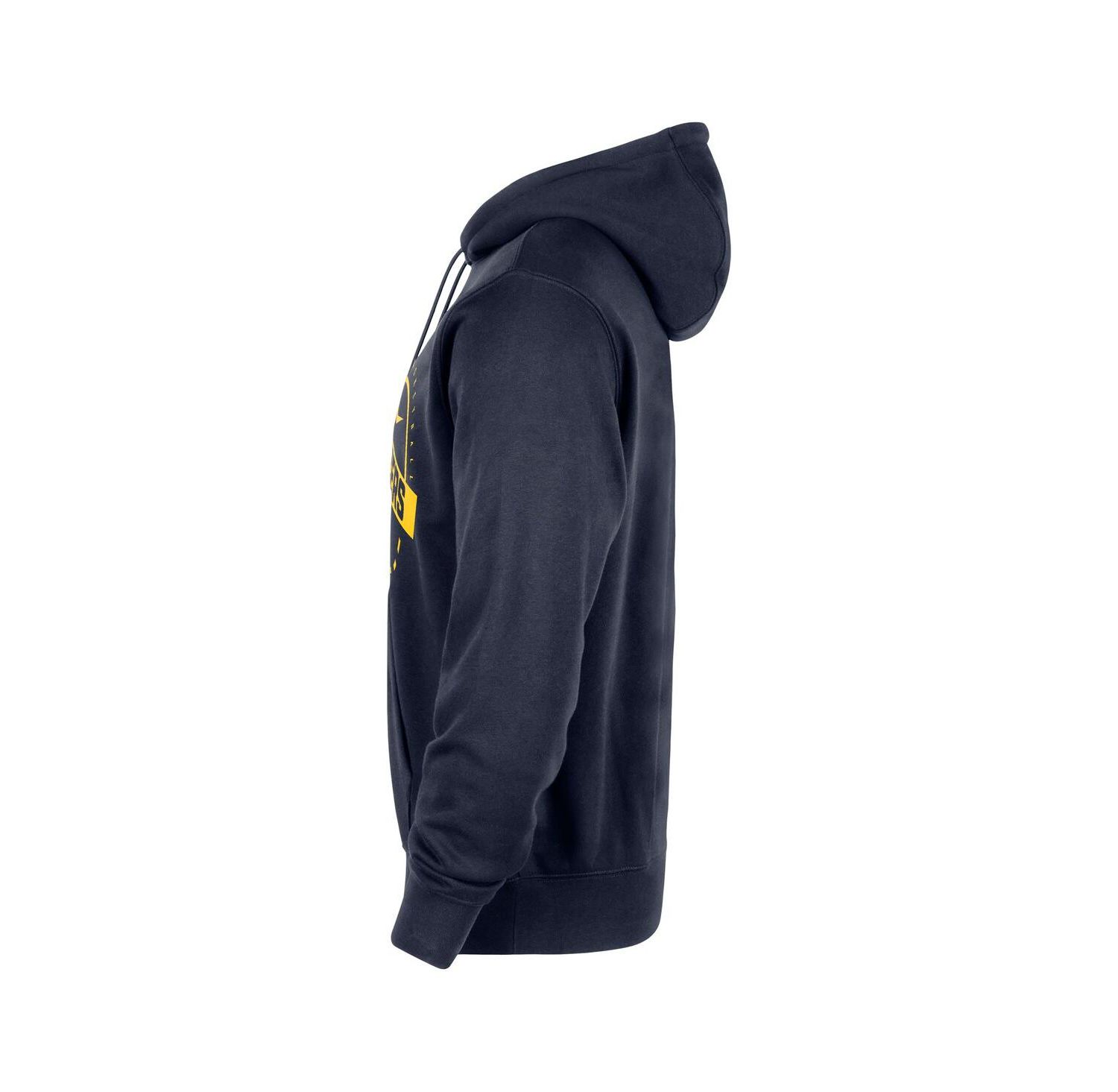 Men's Navy Indiana Pacers 2025/26 Authentic Practice Club Pullover Hoodie