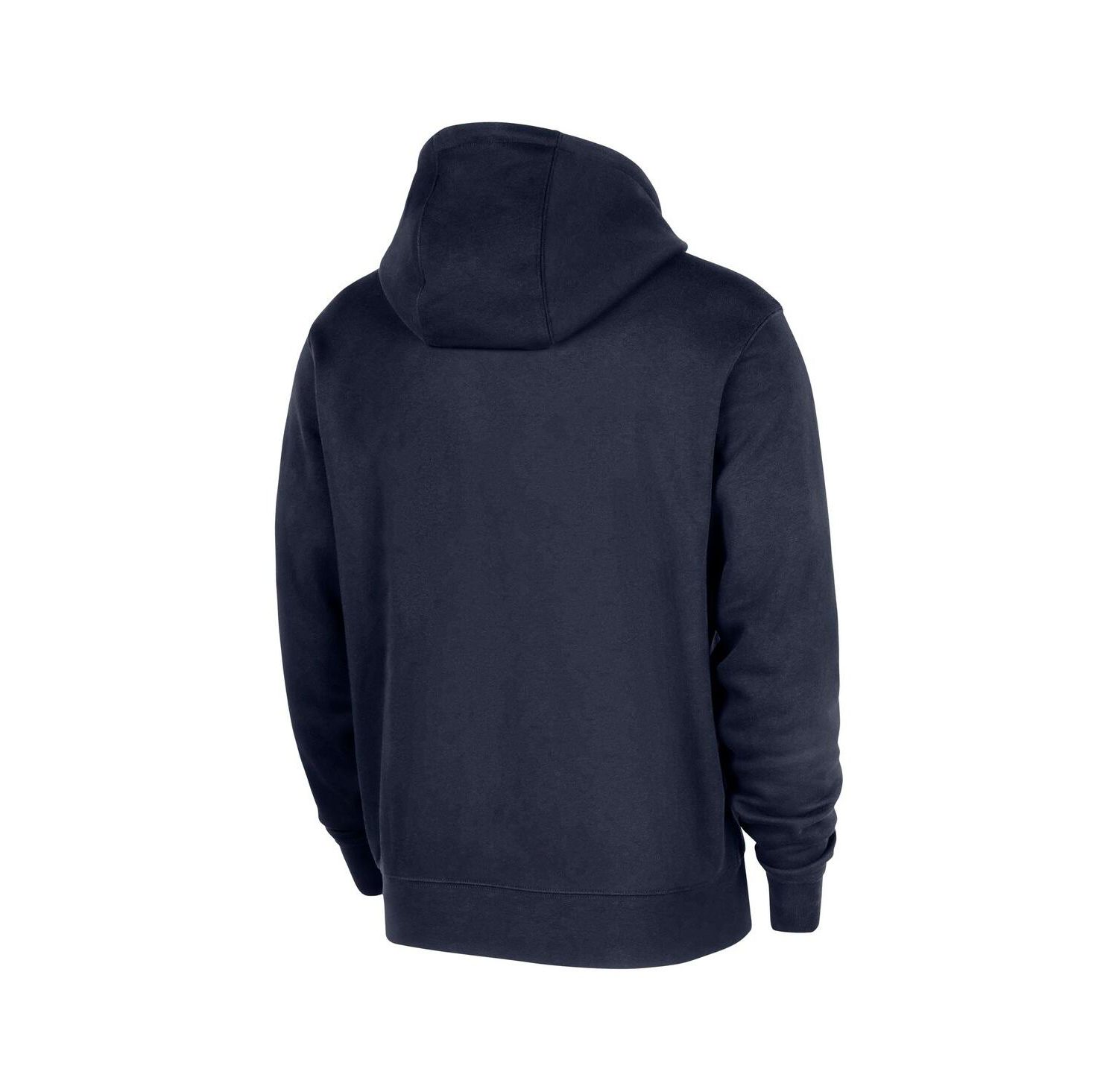 Men's Navy Denver Nuggets 2025/26 Authentic Practice Club Pullover Hoodie
