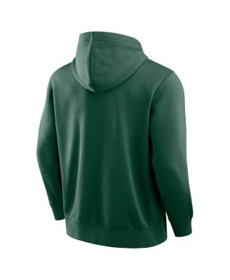 Men's Green Green Bay Packers New Horizons Heritage Pullover Hoodie