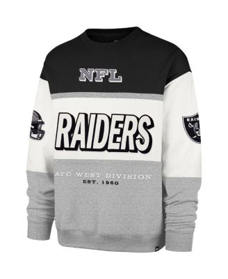 Men's Black/Gray Las Vegas Raiders Breeze Maximalist Sweatshirt