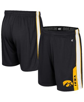 Colosseum - Big Boys and Girls Black Iowa Hawkeyes Gumbaldia Shorts