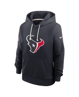 Women's Navy Houston Texans Sideline Standard Issue&nbsp;Initial Home&nbsp;Dri-FIT Hoodie