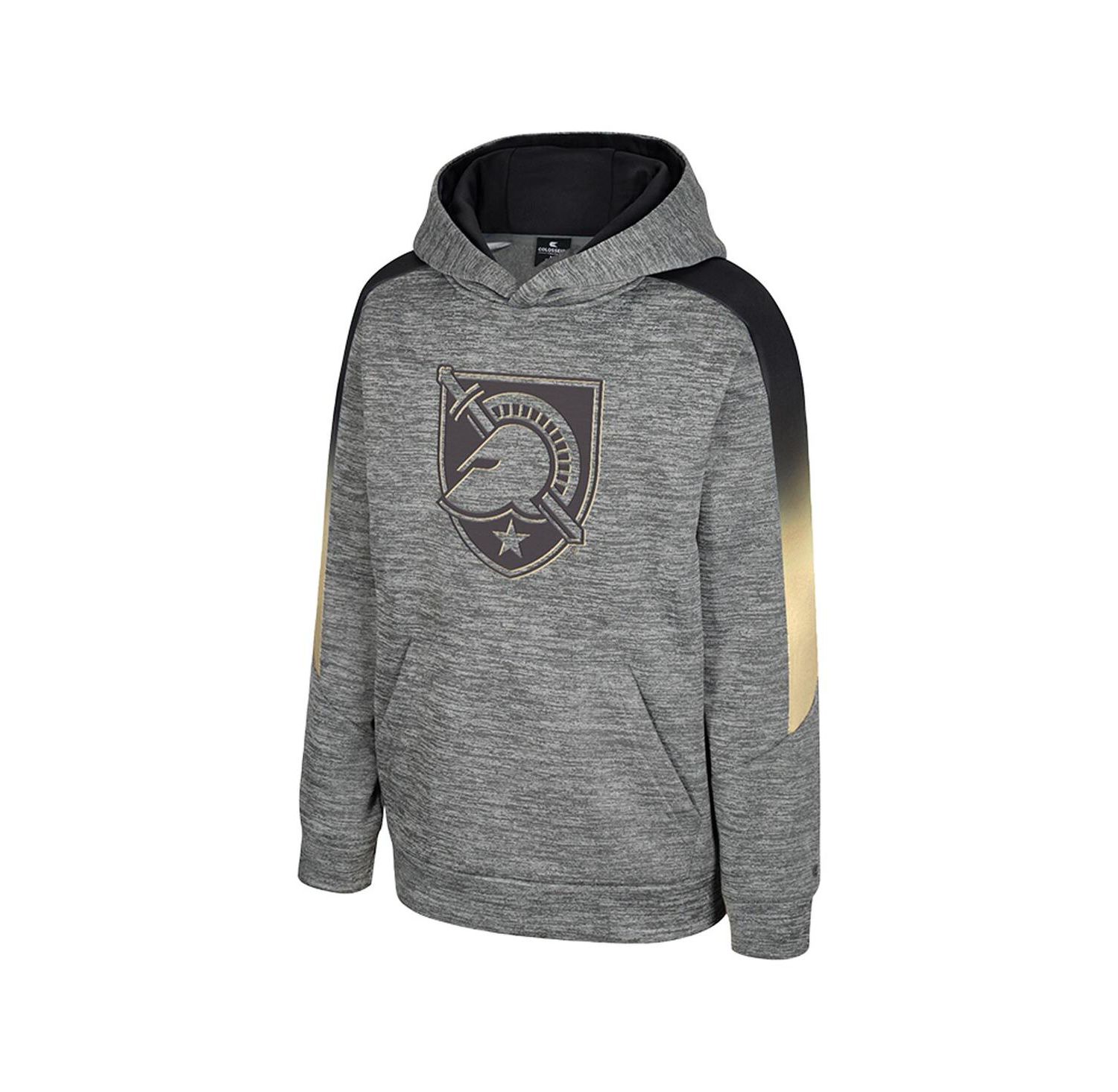Big Boys and Girls Gray Army Black Knights The Gang Hoodie