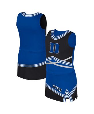 Colosseum - Big Girls Royal Duke Blue Devils Lollipop Park Cheer Two-Piece Set