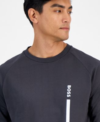 Men's Authentic Cotton Logo Crewneck Sweatshirt