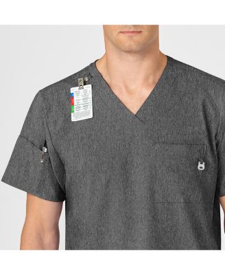 Men's W123 V-Neck Scrub Top