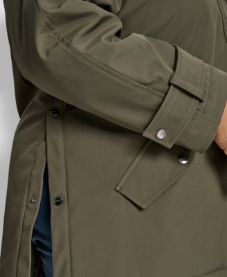 Plus Size Hooded Coat