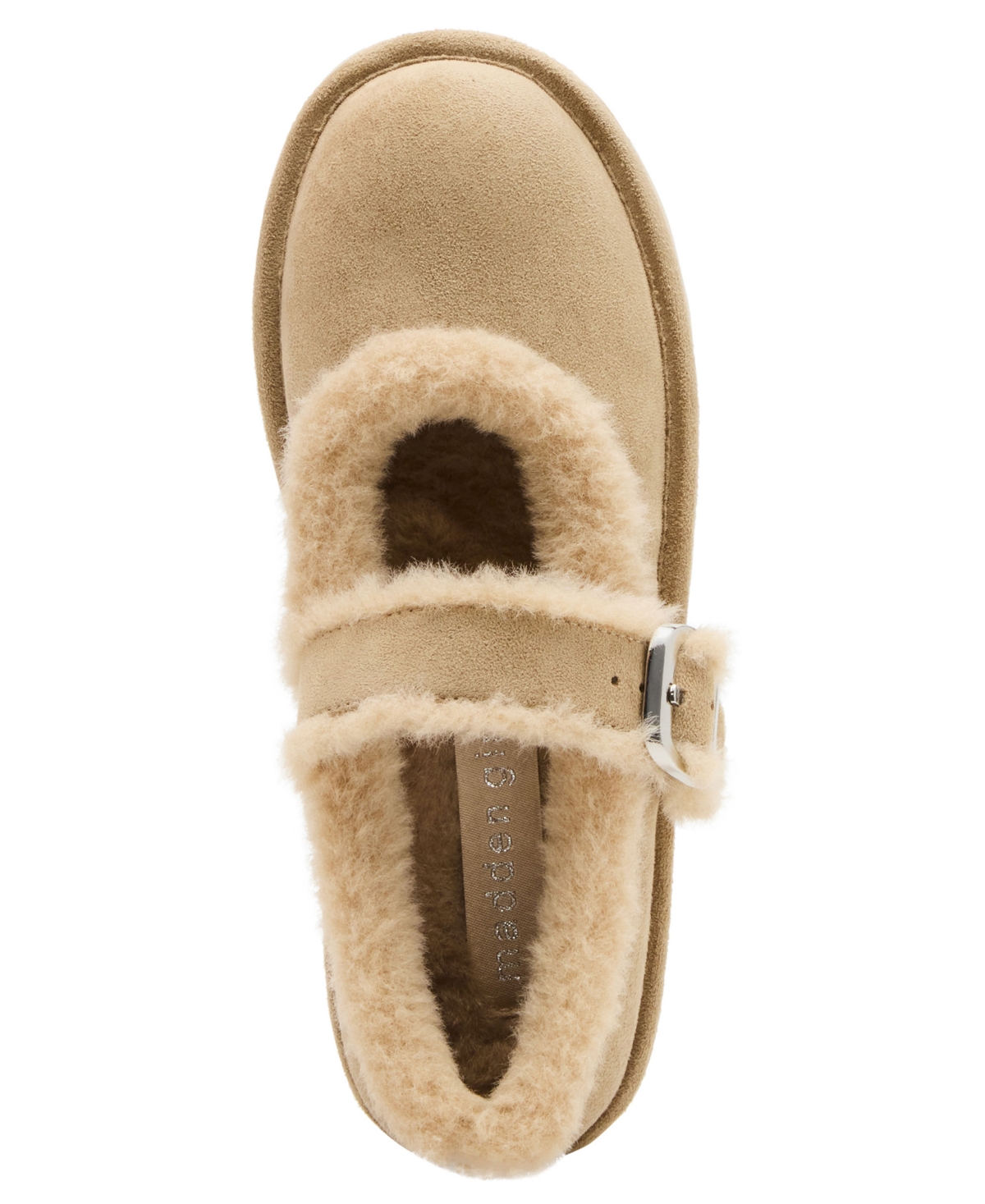 Madden Girl Women's Elena Cozy Platform Mary Jane Flat Shoes