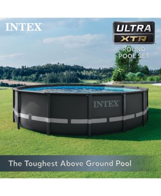 Ultra XTR Frame 14' x 42" Round Above Ground Outdoor Swimming Pool Set