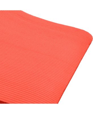GoCloud 1" Extra Thick Exercise Mat w/Carrying Strap, Red