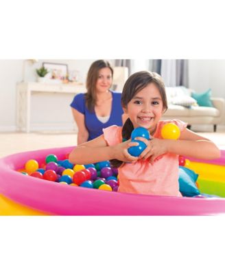 100-Pack Small Plastic Multi-Colored Fun Ballz for Bounce House (12 Pack)