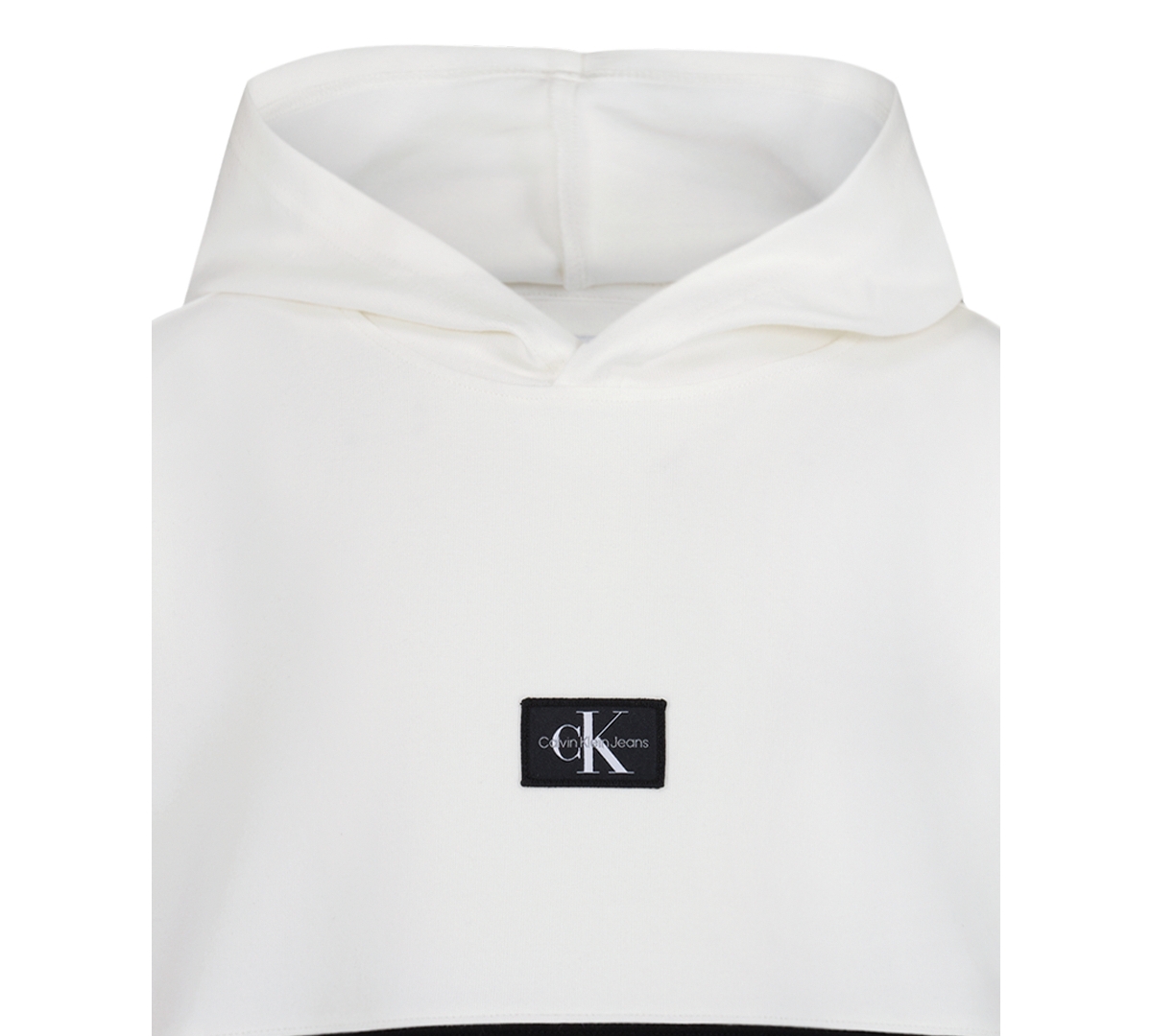 Calvin Klein Boys 8-20 Color Blocked Hoodie In White
