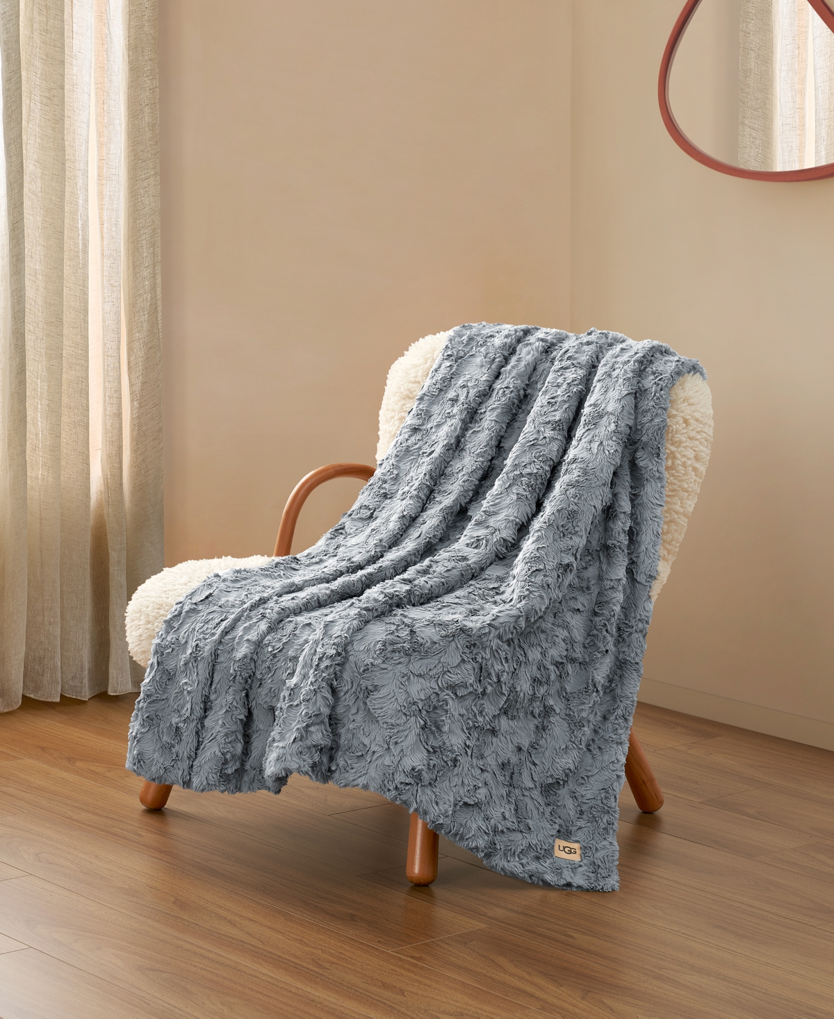 Ugg Adalee Faux Fur Throw, 50" x 70"