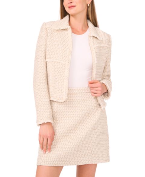 Женские куртки Vince Camuto Women's Notch Collar Long Sleeve Jacket