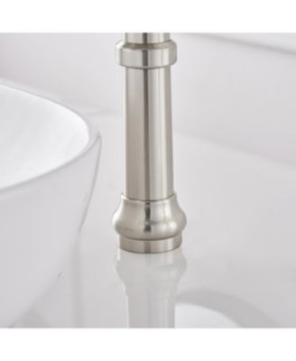 Waterfall Single Hole Single-Handle Vessel Bathroom Faucet With Drain Assembly in Oil Rubbed Bronze