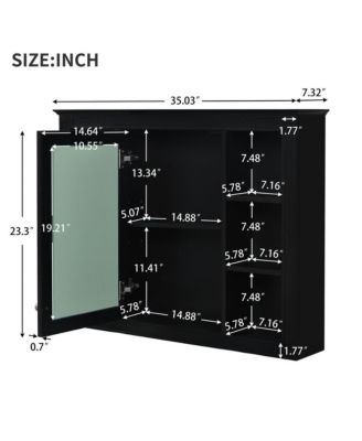 Tall Freestanding Bathroom Storage Cabinet