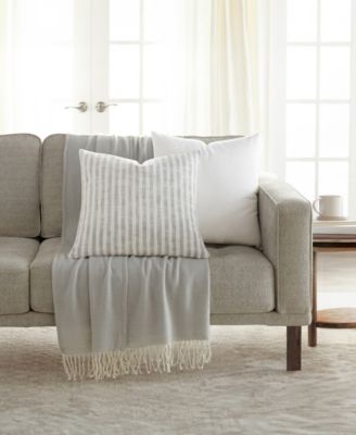 Yarn-Dyed Patterns 2-Pack Decorative Pillows, 20" x 20"