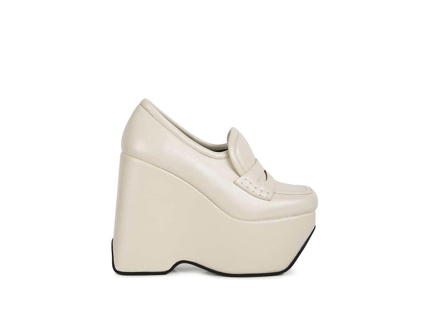 Женские туфли Rag & Co Gilliam High Platform Wedge, цвет: Светлый бежевый — фото 5