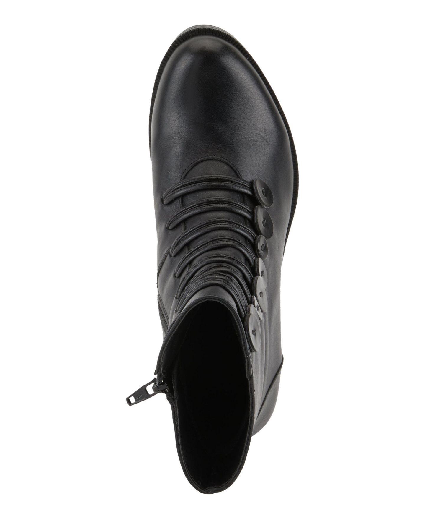 Женские ботинки Spring Step Garibaldi Booties with Leather Upper, цвет: Чёрный — фото 4