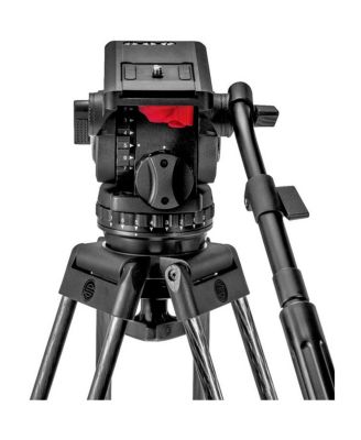 Video 18 S2 Fluid Head with ENG 2 Carbon Fiber Tripod and Mid-Level Spreader