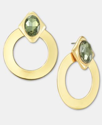 I.N.C. International Concepts - Crystal & Hoop Drop Earrings