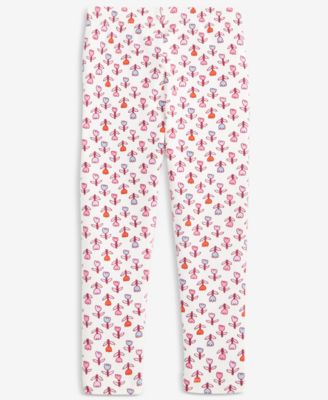 Girls' Toddler 2T-4T Floral Print Leggings