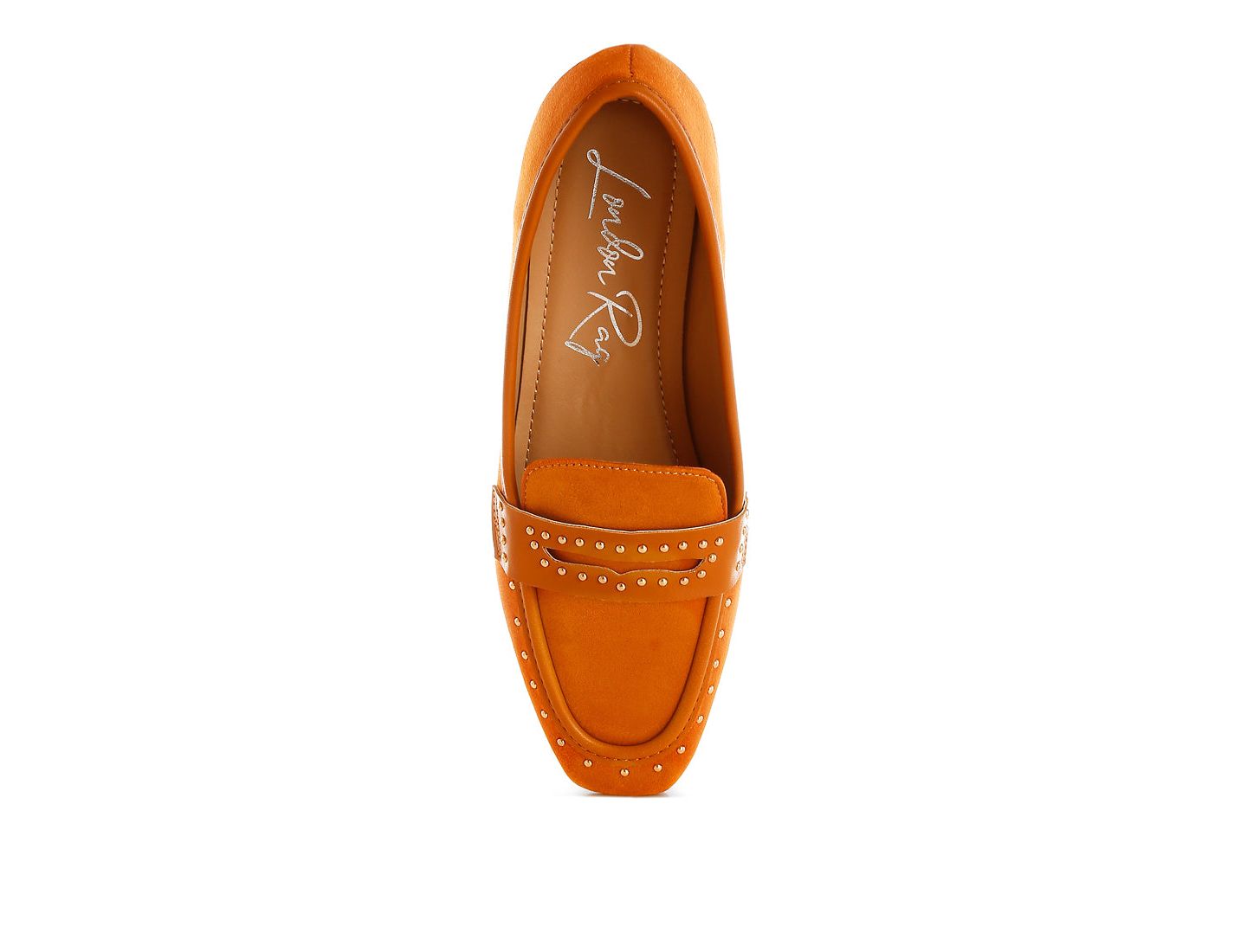 Женские туфли London Rag Lumina Penny Strap Studded, цвет: Бежевый / Хаки — фото 7