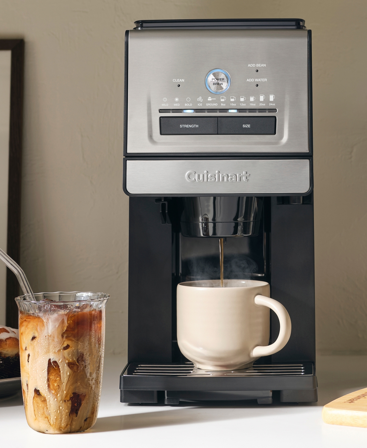 Cuisinart Grind Brew Single-Cup Coffee Maker Dgb-30