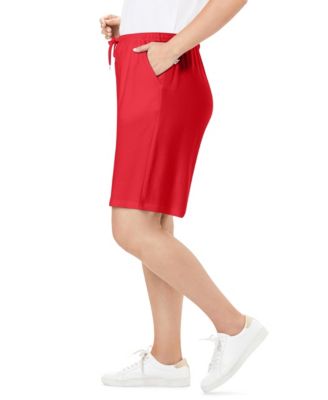 Plus Size Sport Knit Short