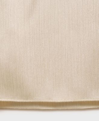 Women's Elastic Waist Pleated Pants