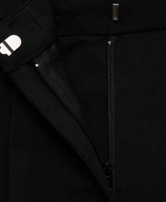 Women's Straight-Fit Pleated Pants